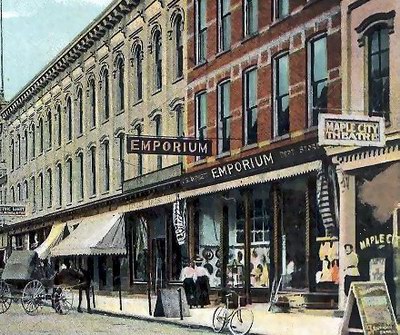 Maple City Theatre - Old Post Card (newer photo)
